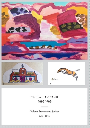 Charles Lapicque exposition juillet 2023 oeuvres