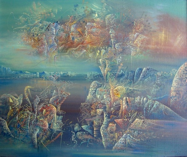 Marc Janson - huile sur toile