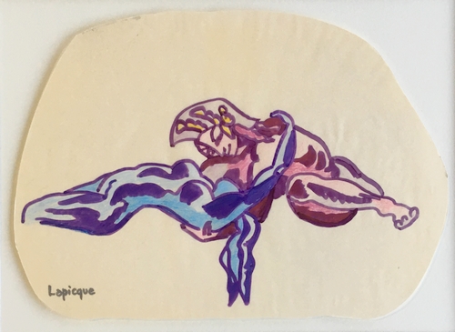 Charles Lapicque - Arès et Aphrodite -1966