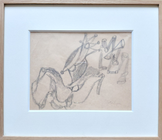 Charles LAPICQUE - Sans titre, 1947