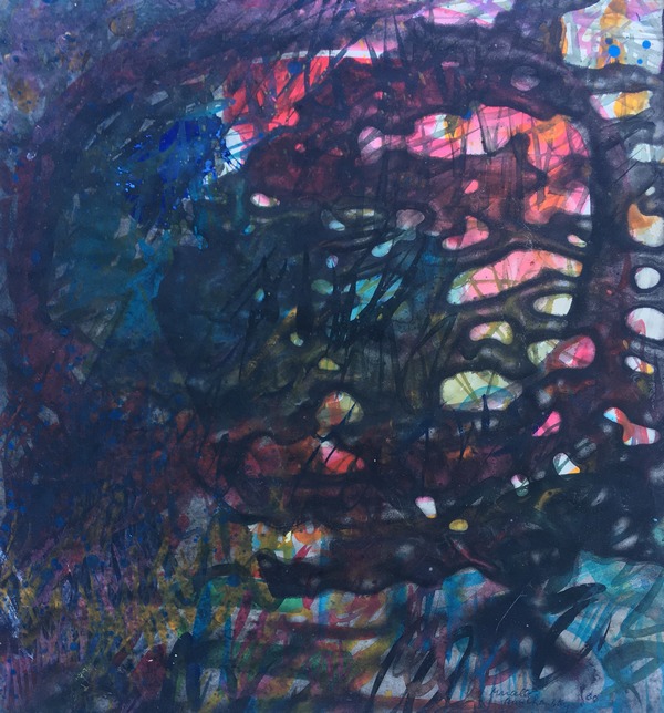 Marcelle Loubchansky - Composition abstraite