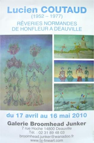 Lucien Coutaud exposition Galerie Broomhead Junker