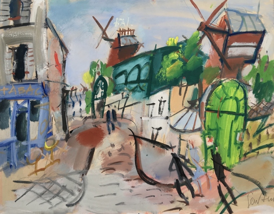 Gen-Paul, Rue à Montmartre