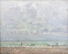 André Hambourg - Temps humide, marée haute - Deauville