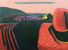 Henri Hayden - La meule rouge, 1965