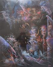Marc Janson - Gouache sur papier